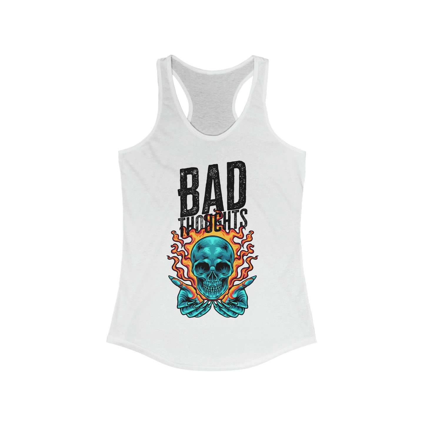 Bad Thoughts Women's Ideal Racerback Tank