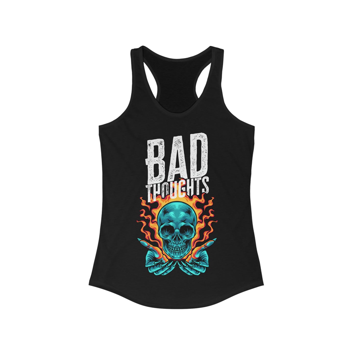Bad Thoughts Women's Ideal Racerback Tank