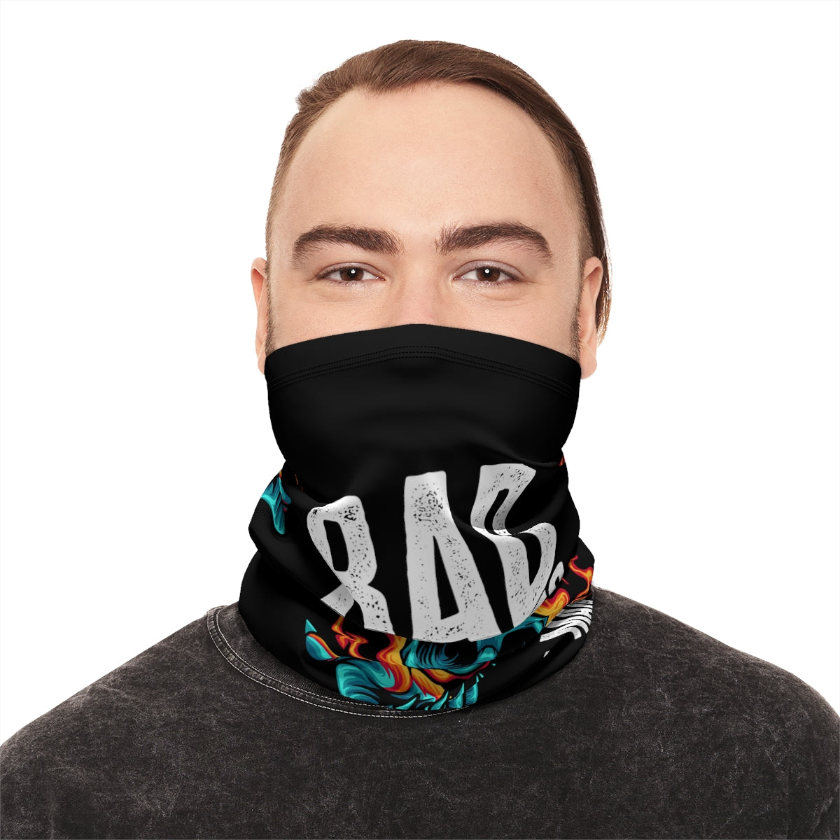 Mass Of Man Winter Neck Gaiter With Drawstring