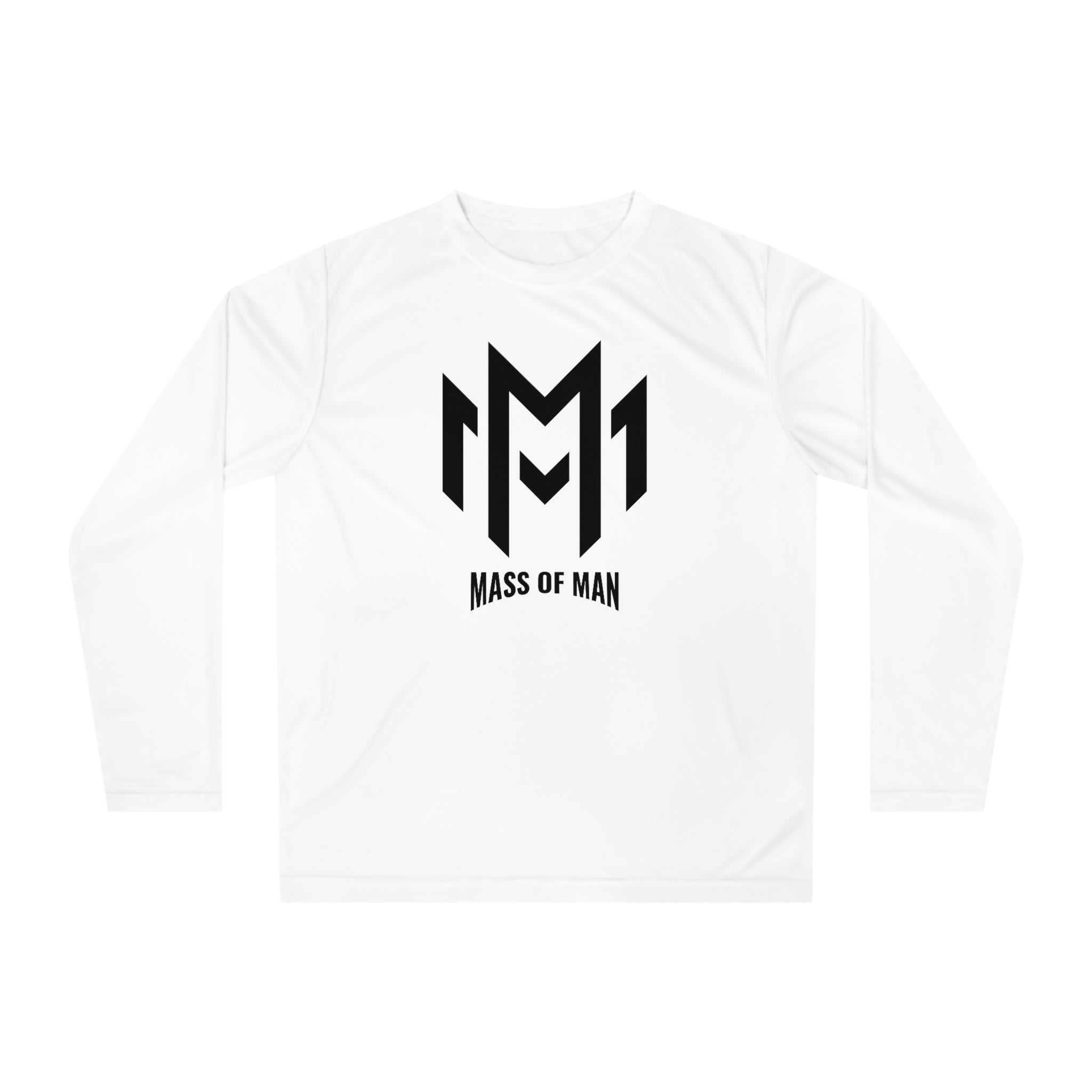 M&M CUSTOM PERFORMANCE - PRINT L/S TEE (×MASSES) (BLACK