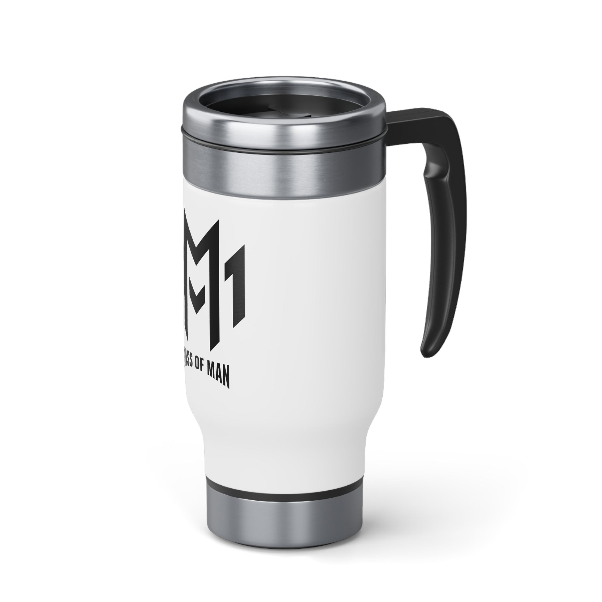 Mass of Man Stainless Steel Travel Mug with Handle, 14oz – Mass Of Man